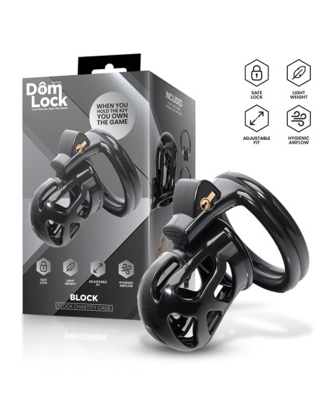 Block Jaula para el Pene con Candado Interno