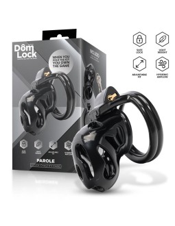 Parole Jaula para el Pene con Candado Interno