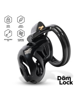 Parole Jaula para el Pene con Candado Interno 2