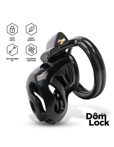 Parole Jaula para el Pene con Candado Interno