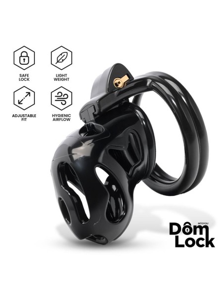 Parole Jaula para el Pene con Candado Interno