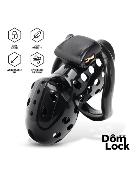 Convict Jaula para el Pene con Candado Interno