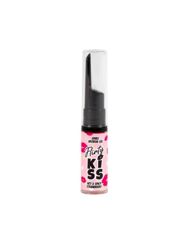 Flirty Kiss Geles para Sexo Oral Fresa y Menta 2x8gr