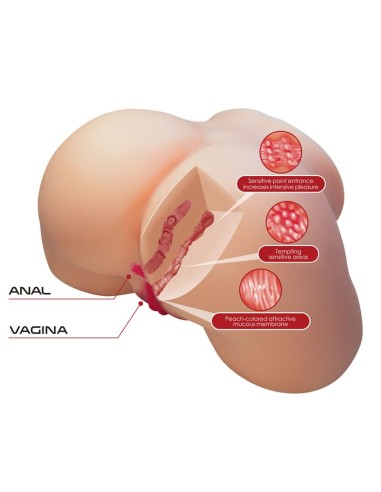 Masturbador Ano y Vagina 54 kg