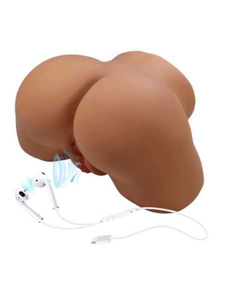 Masturbador con Vibracion Efecto Succion y Voz 55 kg