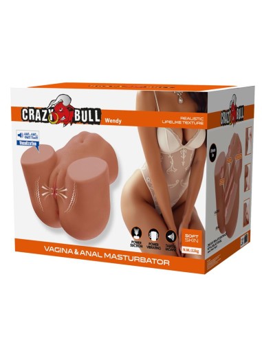 Masturbador con Vibracion Efecto Succion y Voz 11 kg