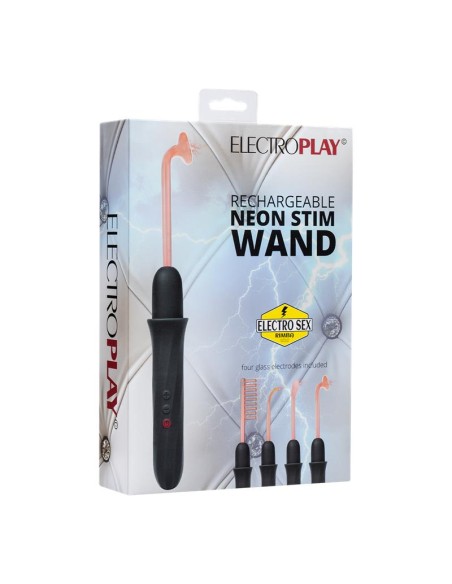 Varita Neon Stim con 4 Electrodos de Vidrio