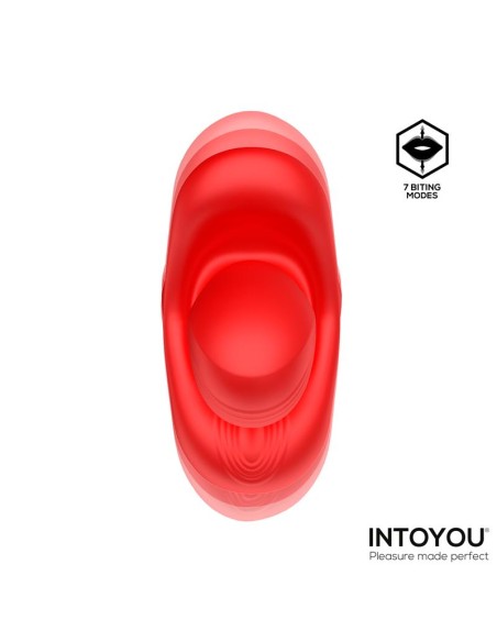 Vyron Vibrador con Thrusting y Biting Mordisqueo