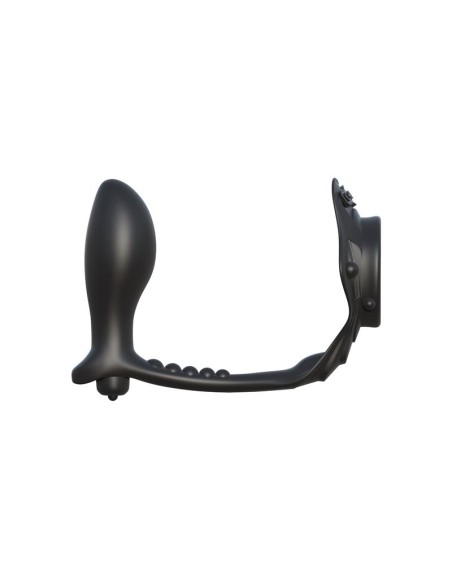 Fantasy C Ringz Anillo con Plug Anal Pesado Color Negro Fantasy C Ringz Anillo con Plug Anal Pesado Color Negro