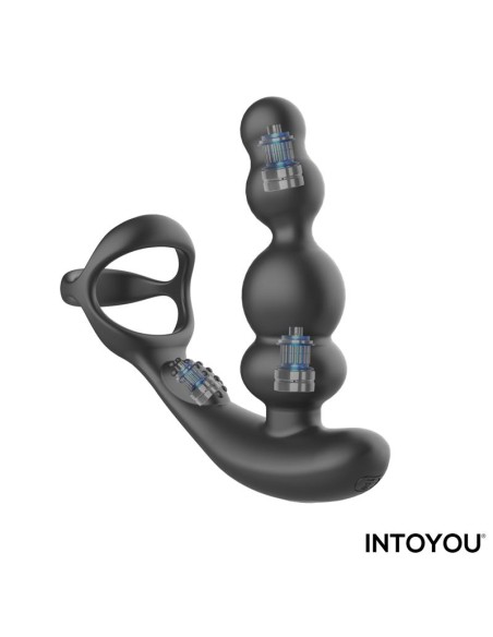 Klark Plug Anal Oscilante con Vibracion y Control Remoto