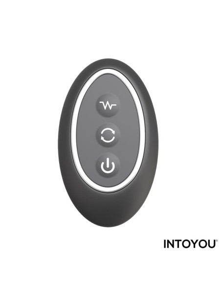 Klark Plug Anal Oscilante con Vibracion y Control Remoto