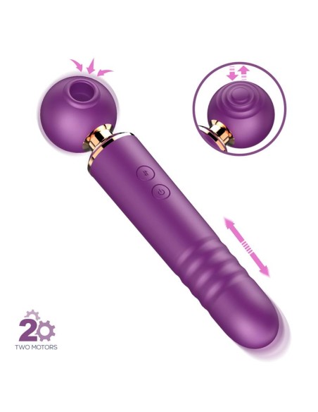 No TwentyTwo Succionador 3 en 1 con Pulsacion y Thrusting