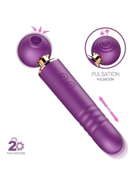 No TwentyTwo Succionador 3 en 1 con Pulsacion y Thrusting
