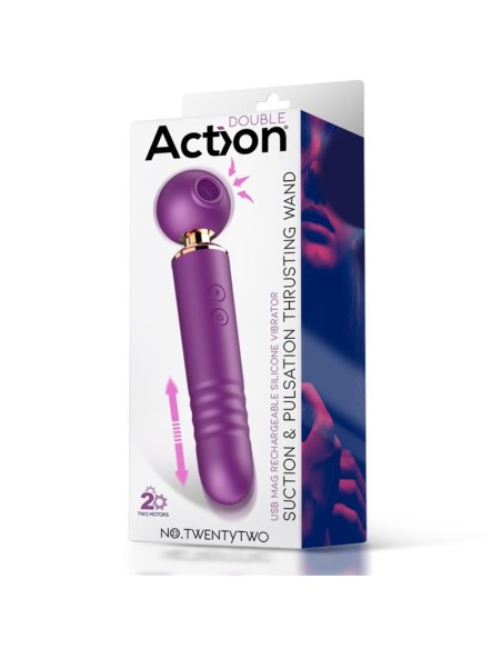 No TwentyTwo Succionador 3 en 1 con Pulsacion y Thrusting