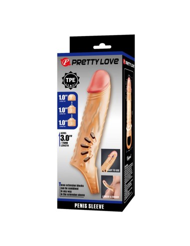 Funda para el Pene con Extensores