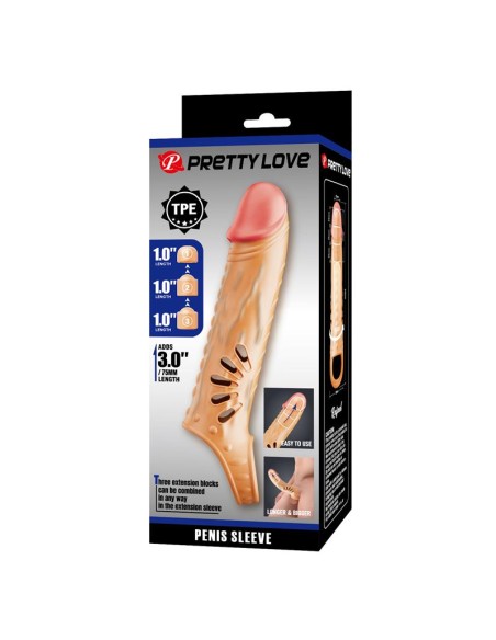 Funda para el Pene con Extensores