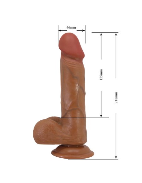 Bahamut Dildo Realista Piel Deslizante 85