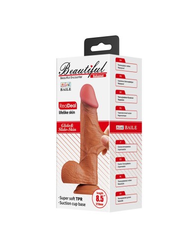 Bahamut Dildo Realista Piel Deslizante 85