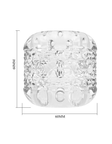 Crystle 3d Masturbador Doble Entrada