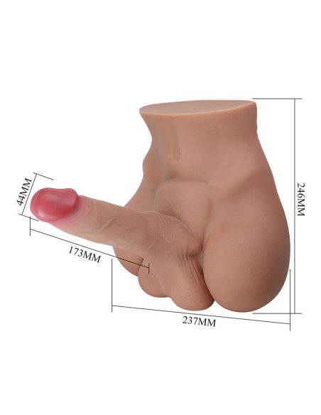 Rhyne Masturbador Pene y Ano 243 kg