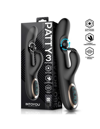 Patty Vibrador con Bola Rotadora 360º