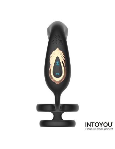 Bruce Masajeador Prostatico 360º y Doble Anillo con Vibracion