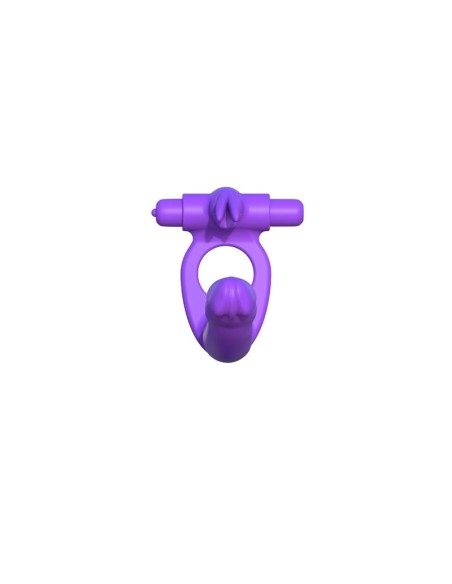 Fantasy C Ringz Anillo de Silicona de Doble Penetracion Rabbit Purpura Fantasy C Ringz Anillo de Silicona de Doble Penetracion Rabbit Purpura