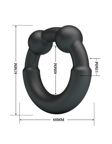 Meco Anillo para el Pene Silicona Mod 15