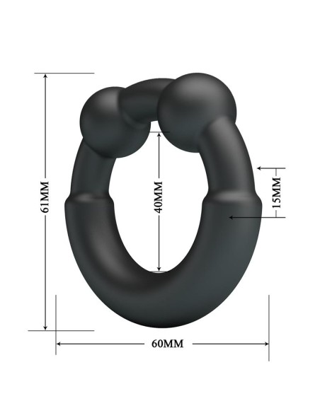 Meco Anillo para el Pene Silicona Mod 15