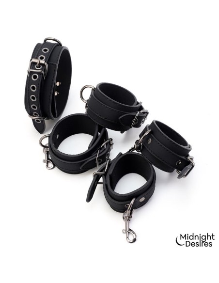Set de Restricciones con Collar y Esposas