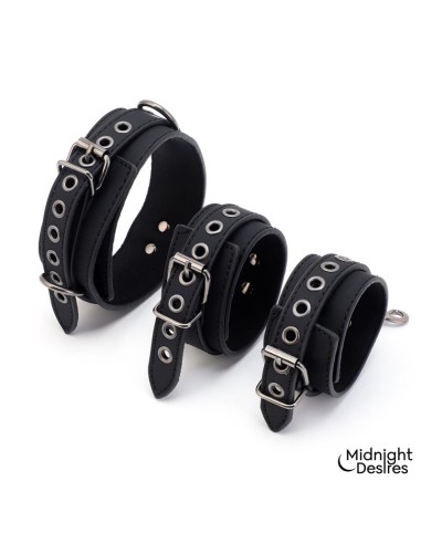 Set de Restricciones con Collar y Esposas