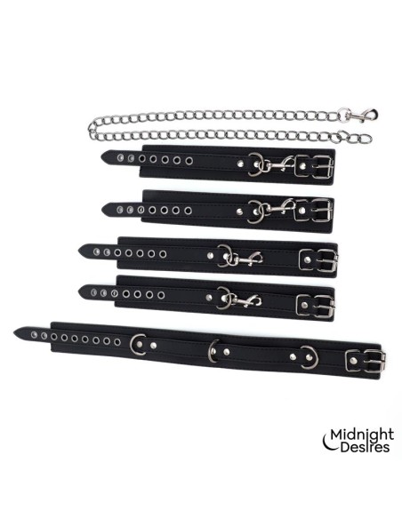 Set de Restricciones con Collar y Esposas