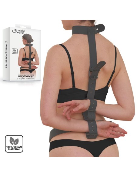 Set de Restricciones con Collar y Esposas