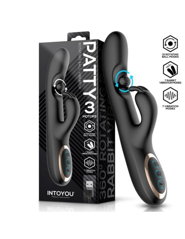 Patty Vibrador con Bola Rotadora 360º