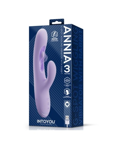 Annia Vibrador G Spot con Wiggling Interno