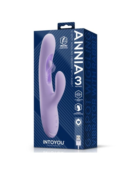 Annia Vibrador G Spot con Wiggling Interno