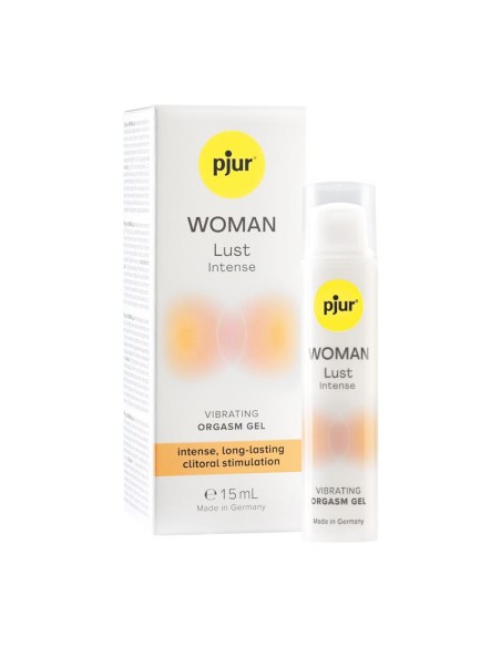 Gel Efecto Vibracion Base Agua Woman Lust Intense 15 ml