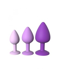 Kit 3 Plug Anal de Entremaniento