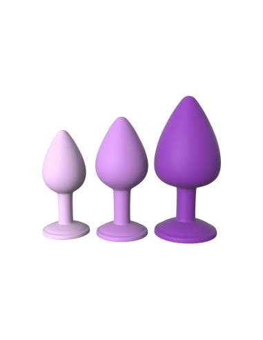 Kit 3 Plug Anal de Entremaniento