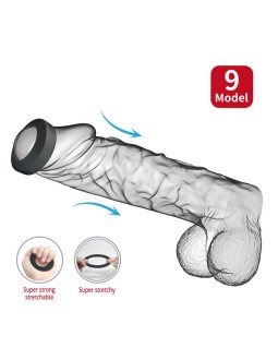 Brodan Anillo para el Pene Silicona Mod 9 2