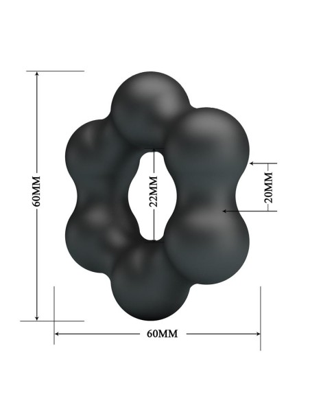 Clauzell Anillo para el Pene Silicona Mod 10