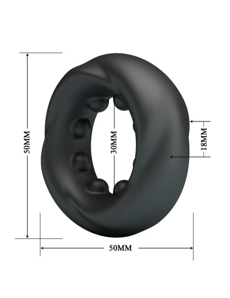 Daquez Anillo para el Pene Silicona Mod 4