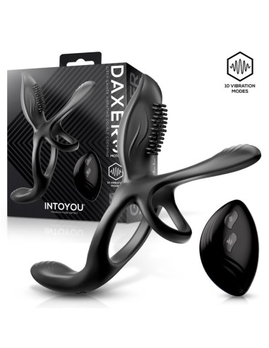 Daxer Doble Anillo para el Pene con Estimulador de Clitoris