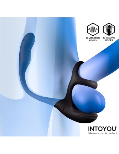 Kamber Plug Anal Vibracion y Waving 360º y Estimulador Testiculos