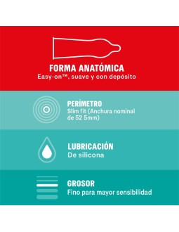 Preservativos Sensitivo Slim Fit 10 ud 2