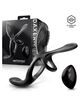 Daxer Doble Anillo para el Pene con Estimulador de Clitoris