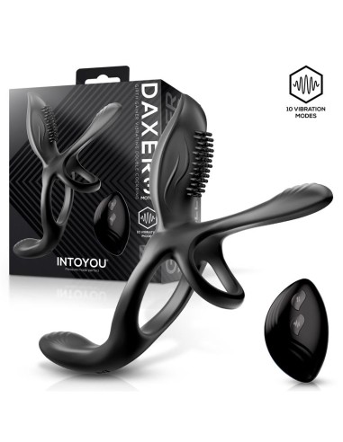 Daxer Doble Anillo para el Pene con Estimulador de Clitoris