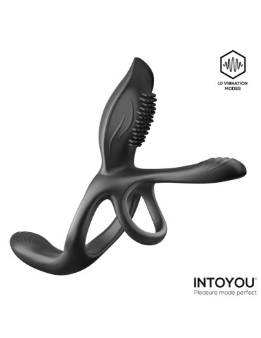 Daxer Doble Anillo para el Pene con Estimulador de Clitoris