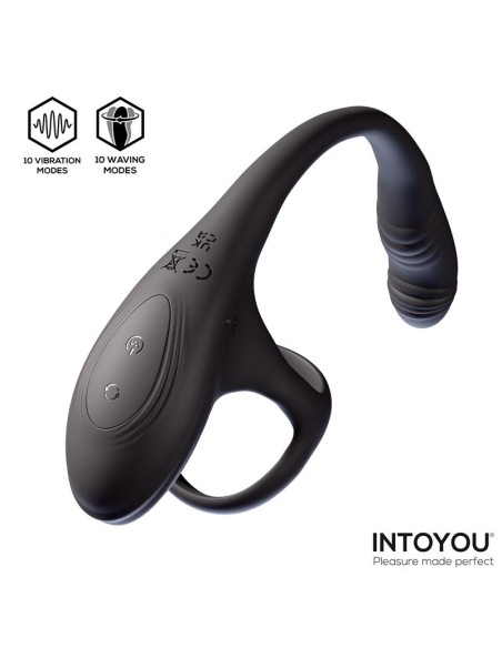 Kamber Plug Anal Vibracion y Waving 360º y Estimulador Testiculos