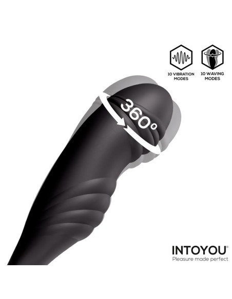 Kamber Plug Anal Vibracion y Waving 360º y Estimulador Testiculos